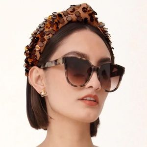 Elle Sadoughi Brooklyn Sunglasses in Tortoises Shell